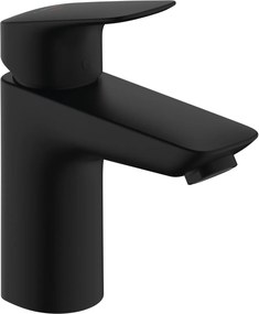 Hansgrohe Logis, páková umývadlová batéria 100 CoolStart bez odtokovej súpravy, čierna matná, HAN-71103670