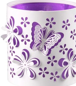 ONLI - Detská lampička TITILLA 1xE14/6W/230V 22 cm fialová/biela