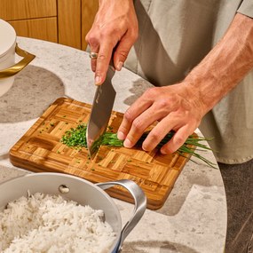 Elmich Santoku nôž z nemeckej ocele 18 cm