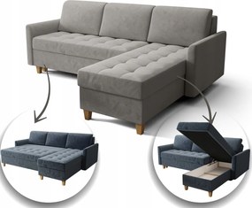 Rozkladací Rohový Box 240 S Úložným Priestorom, Funkcia Spania, Ponuka Skladovania Adele