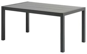 Záhradný stôl Haggen, 150 x 90 x 74 cm, hliník