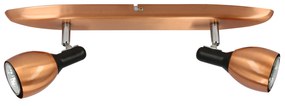 Candellux CROSS Spot 2X50W GU10 Copper 92-32775