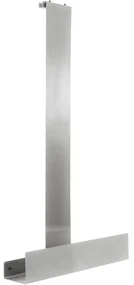 Rea Tori, kúpeľňová závesná polička 40x9,5x75,5 cm, oceľová, REA-85002