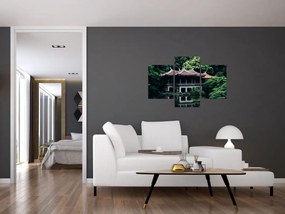 Obraz z japonskej národnej záhrady (90x60 cm)