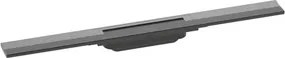 Hansgrohe RainDrain Flex sprchový žľab 70 cm nerez kartáčovaný černý chrom 56043340
