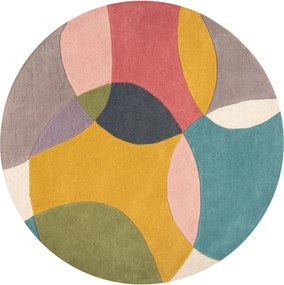XXXLutz VLNENÝ KOBEREC, 160/160 cm viacfarebná Flair Rugs - Online Only bytové doplnky - 003165043601