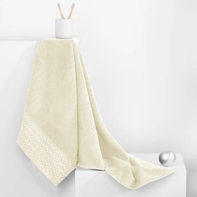 Bavlnený uterák DecoKing Andrea krémový