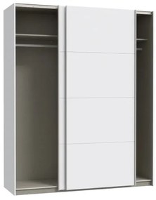 Šatníková skriňa KARO 170x210 cm biela