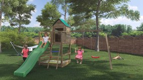 Marimex | Detské ihrisko Marimex Play Basic 007 + zelená šmykľavka | 11640446