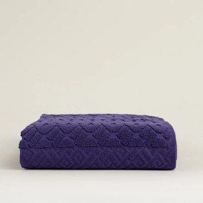 Uterák Lattice 50x90 cm deep violet