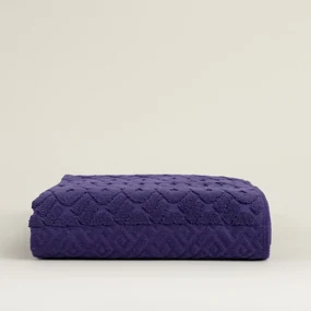 Uterák Lattice 50x90 cm deep violet