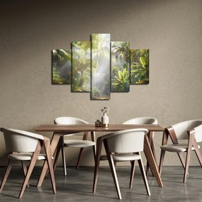 Obraz - Tropický dažďový prales (150x105 cm)