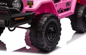 LEAN CARS Toyota FJ Ružová 4x4 batéria