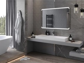 Mexen Nida podsvietené kúpeľňové zrkadlo 120 x 80 cm, LED 6000K, proti hmle - 9806-120-080-611-00