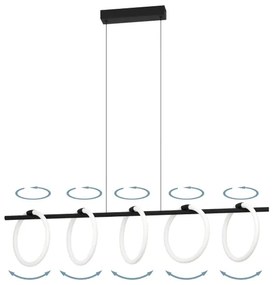 Eglo 900563 - LED Luster na lanku CARANACOA 5xLED/7W/230V