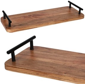 Drevený servírovací podnos Elle, 40x15 cm
