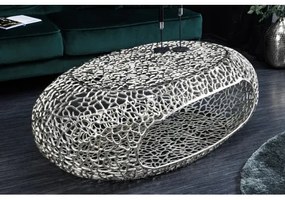 Konferenčný stôl Organic 44148 120x66cm Aluminium Silver  - Komfort-nábytok