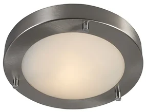 Moderné stropné svietidlo oceľ 18 cm IP44 - Yuma