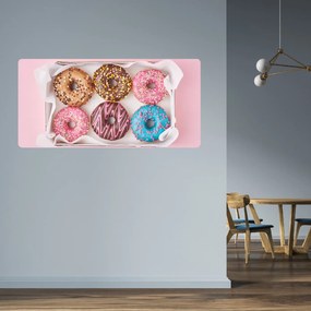 PIPPER. Donuts 2 - textilná nálepka na stenu