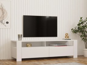 TV stolík/skrinka Cody (biela). Akcia -21%. Vlastná spoľahlivá doprava až k Vám domov. 1088758
