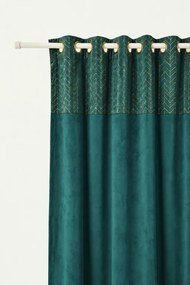 Záves NORD tmavotyrkysový 140x250 cm