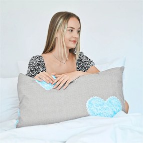Vankúš 50 x 70 Darling tyrkysové EMI