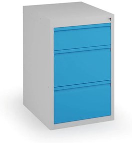 Podstavný dielenský box na náradie KOVONA, 3 zásuvky, 800 x 480 x 610 mm