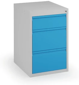 Podstavný dielenský box na náradie KOVONA, 3 zásuvky, 800 x 480 x 610 mm