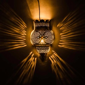 Orientálna nástenná lampa Bouban