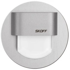 LED nástenné svietidlo Skoff Rueda mini hliník studená biela IP20 ML-RMI-G-W
