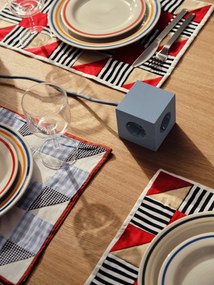 AVOLT Magnetická dobíjacia kocka Square 1 / USB-C Shark Blue