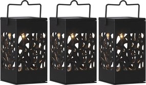 Súprava 3 závesných solárnych LED lampáš Star Trading Izola, výška 11 cm