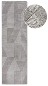 Sivý ručne tkaný vlnený behúň 80x250 cm Ursule – Villeroy&amp;Boch