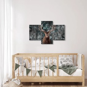 Obraz - Majestátnosť jeleňa (90x60 cm)
