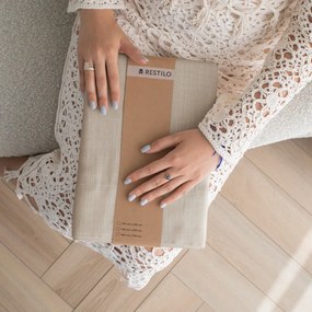 Béžový záves 140x250 cm Valeta – Restilo