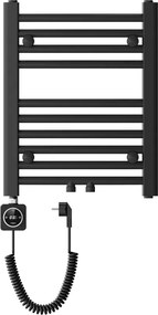 Mexen Ares, elektrické vykurovacie teleso 500 x 400 mm, 300 W, čierna, W102-0500-400-6300-70