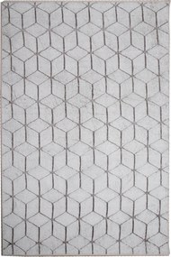 Koberec Rabbit 3D Carving COFFE/WHITE 2 rozmery koberec: 160x220 cm