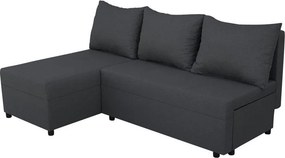 XXXLutz SEDACIA SÚPRAVA, drevo, textil, tmavosivá Ti'me - Sedačky - 000371000101