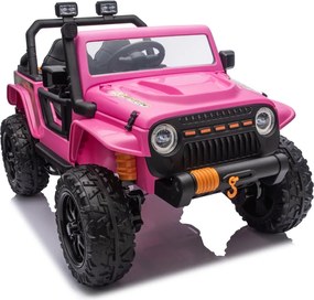 Ramiz Auto Jeep Monster ružové