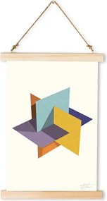 Závesné plátno na stenu Sketch of Impossible Contrast / Dan Johannson