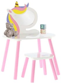 Detský toaletný stolík PHO4621 Lily - Jednorožec