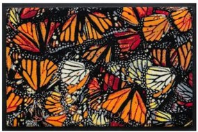 Premium rohožka-zvieratá -motýle (Vyberte veľkosť: 75*50 cm)