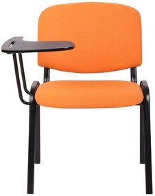 Stolička Ken s skladacím stolíkom látka - oranžová