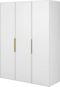 Šatníková skriňa Forry VI (biela)
