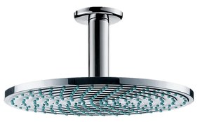 Hansgrohe Raindance S - Hlavová sprcha 240 1jet EcoSmart 9 l/min s prívodom od stropu, chróm 27463000