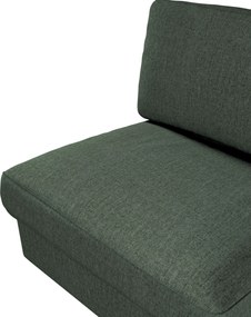 Poťah na neskladacie kreslo Kivik farba produktu zelená látka zapletaná