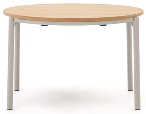 Okrúhly rozkladací jedálenský stôl v dekore duba ø 120 cm Montuiri – Kave Home