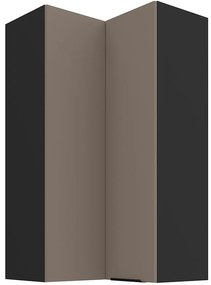 Kuchynská skrinka Aria-Ta/Bl Anti Fingerprint 60x60 Gn-108 2f (90°)