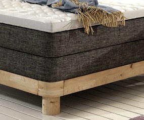 Boxspring posteľ massiv wood NANCY