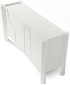 Designová komoda Lunaria 160 cm bílá